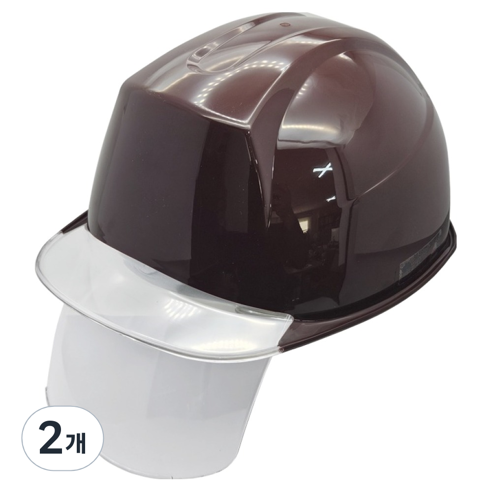 동명 건설현장 공사장 머리보호 안전모 신투구형 투명창 보안경 ABE등급 브라운 31,300원