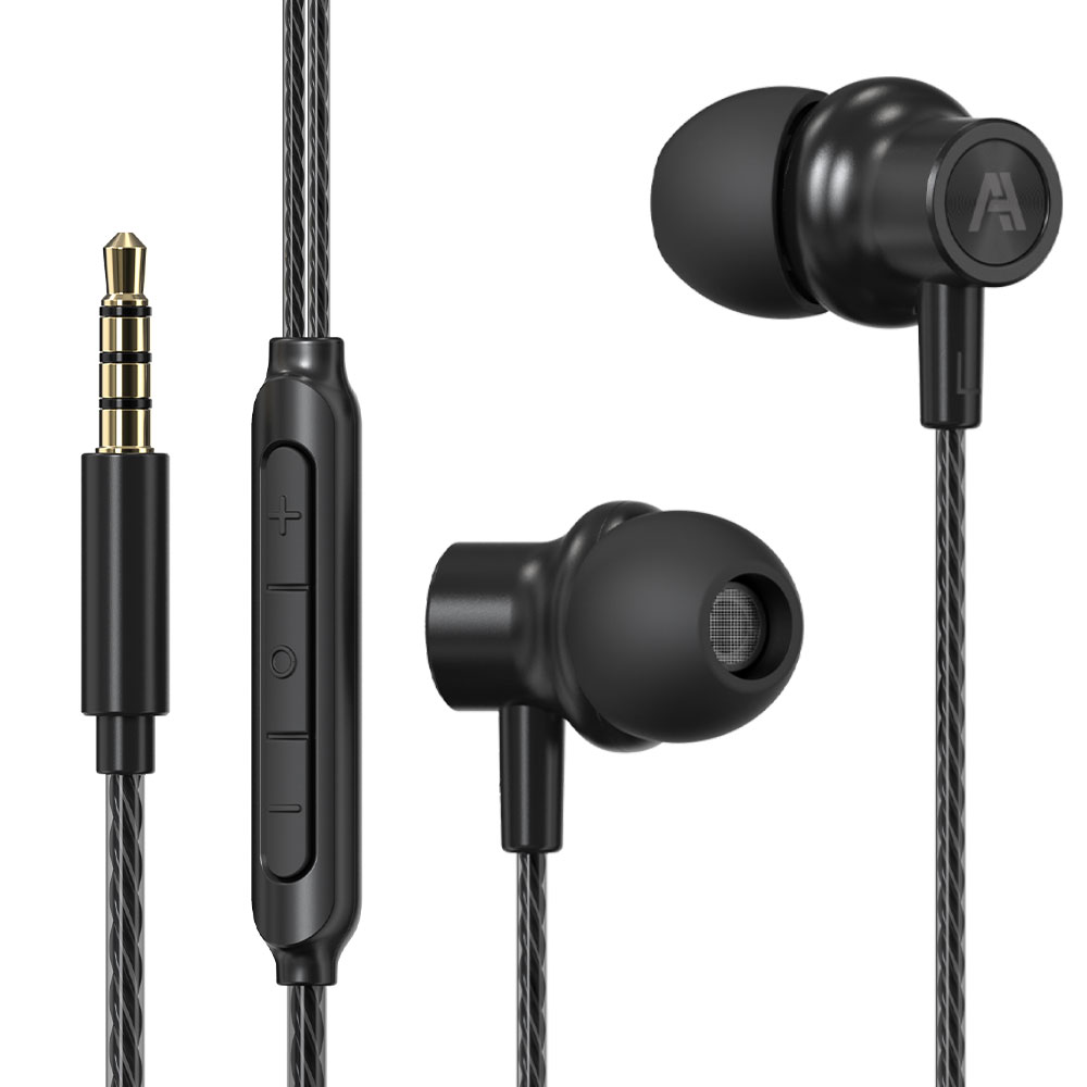 에이투 티타늄 드라이버 커널형 유선 이어폰, AT0101, 블랙, AT0101, 블랙 19,900원