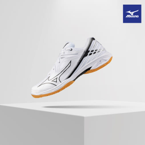 미즈노 MIZUNO 웨이브 클로3 71GA244328 화이트 블랙 배드민턴화 배구화 탁구화 인도어화 핸드볼화 체대입시화 147,000원