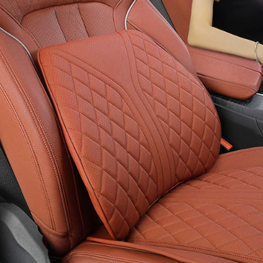 크로니클 전차종 호환 바이버 프리미엄 차량 요추지지대 허리쿠션, 카멜, 1개 29,400원