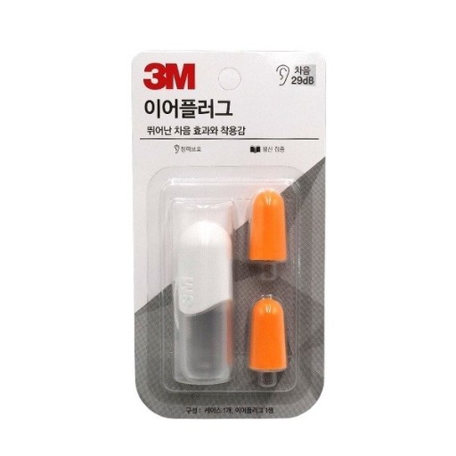 3M 이어플러그 KE1100 화이트 3,160원