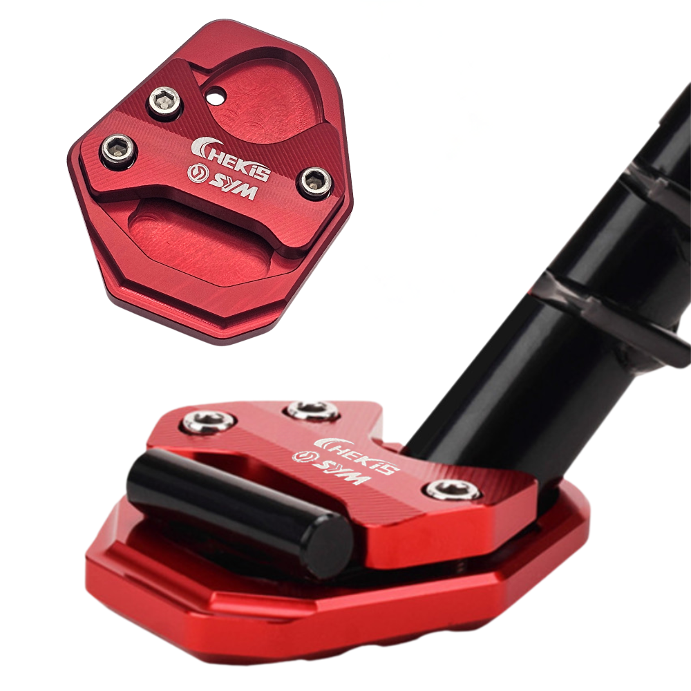 CHEKIS SYM 크루심 조이맥스 보이저 사이드스탠드클립 신형타입 스탠드클립, 레드, 1개 19,000원