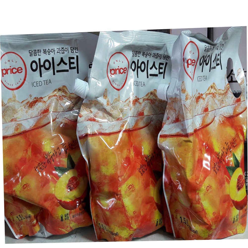 온리프라이스 복숭아아이스티1.5리터 X 3개 OnlyPrice복숭아티, 3개, 1.5L 10,290원