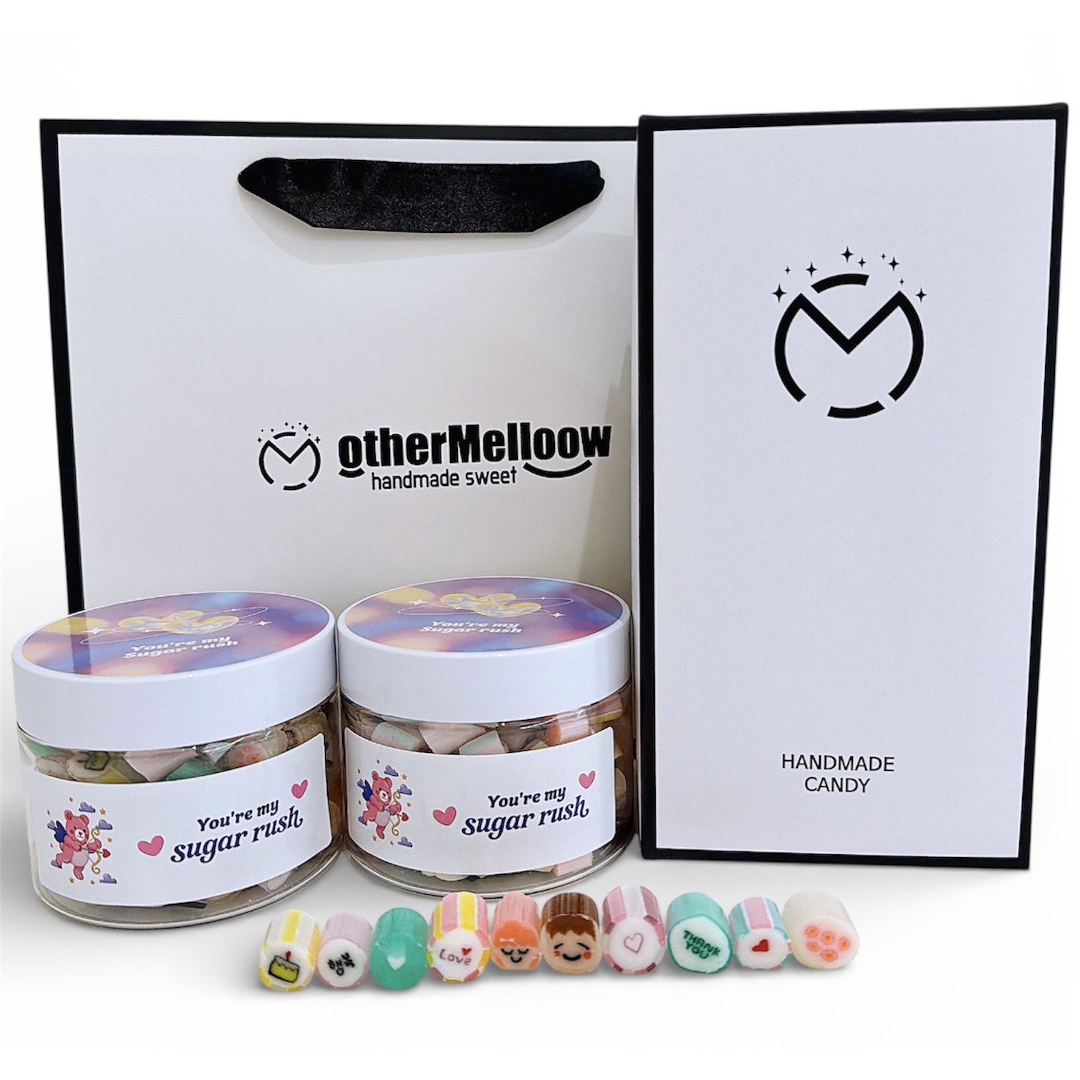 화이트데이 사탕 300g 케이스 기프트세트 수제캔디 아더멜로우, 1세트, 300g 25,900원