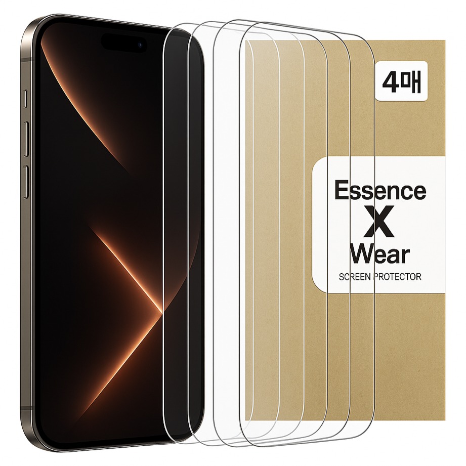 에센스웨어 2.5D 지문인식 강화유리 보호필름 4p 세트, 1세트 10,800원