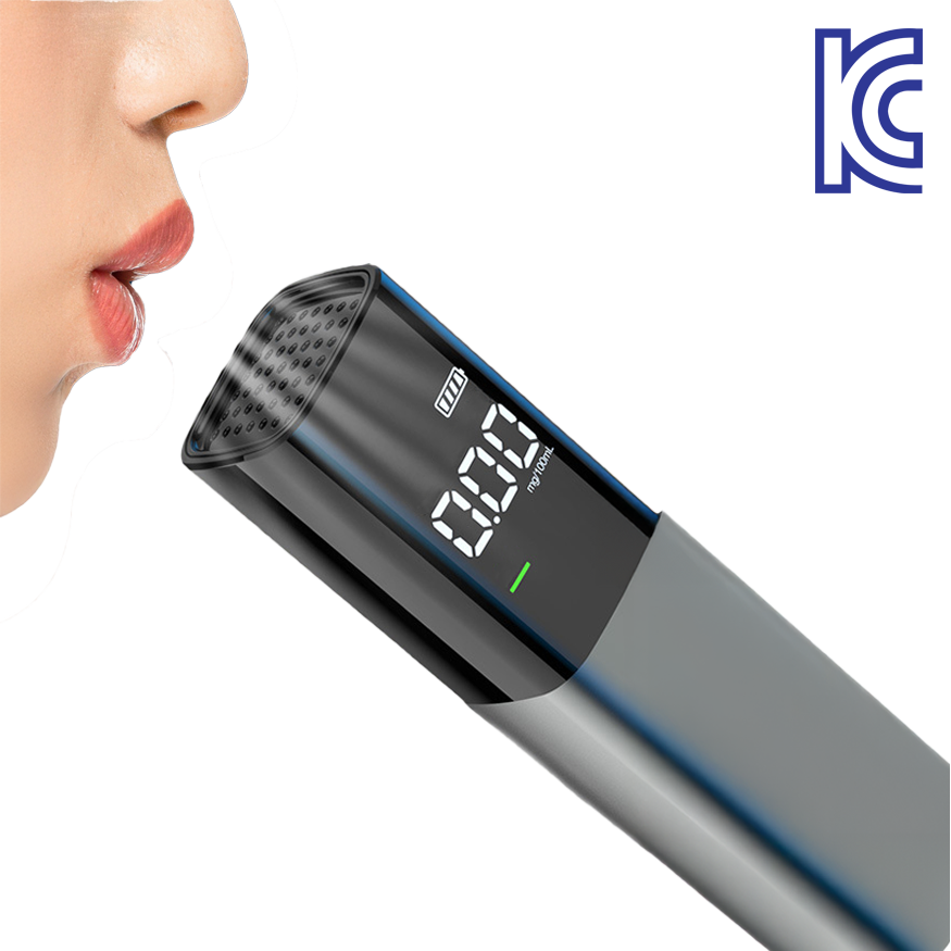 체블스 휴대용 음주측정기 비접촉 셀프 알콜 감지기, 1개 27,900원