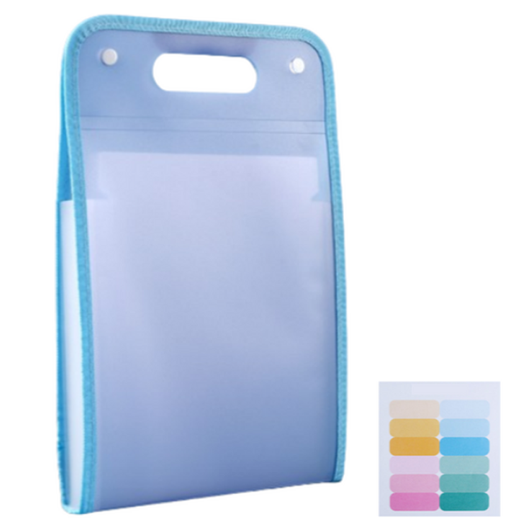 도큐모 세로형 13칸 가방 아코디언파일 A4, 혼합색상, 1개 6,400원