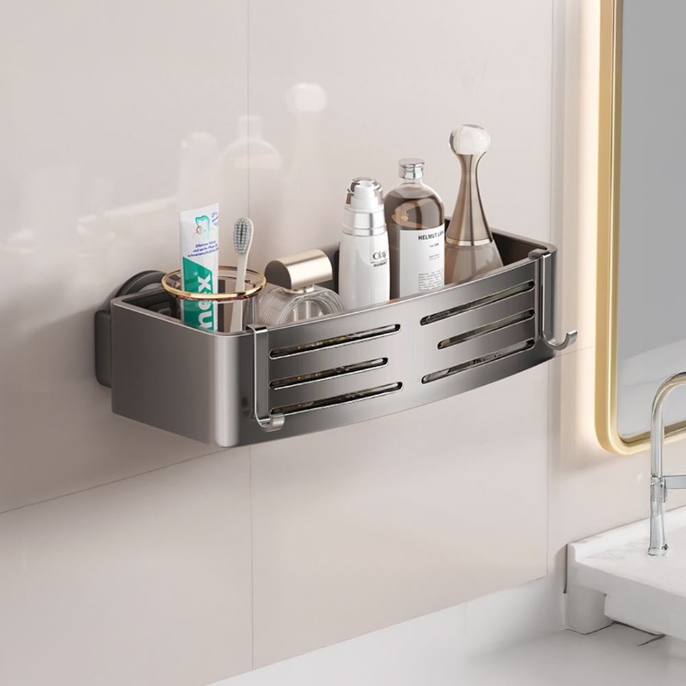 이지착 업그레이드 무타공 강력 흡착 욕실선반 15,900원