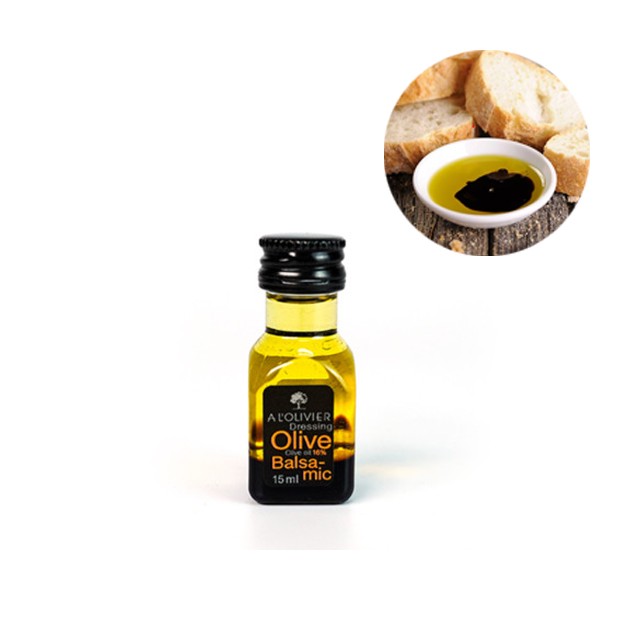 [프랑스 직수입] 올리브 발사믹 미니 드레싱 15ml | 샐러드 빵 홈카페 소스, 20개, 15ml 21,900원