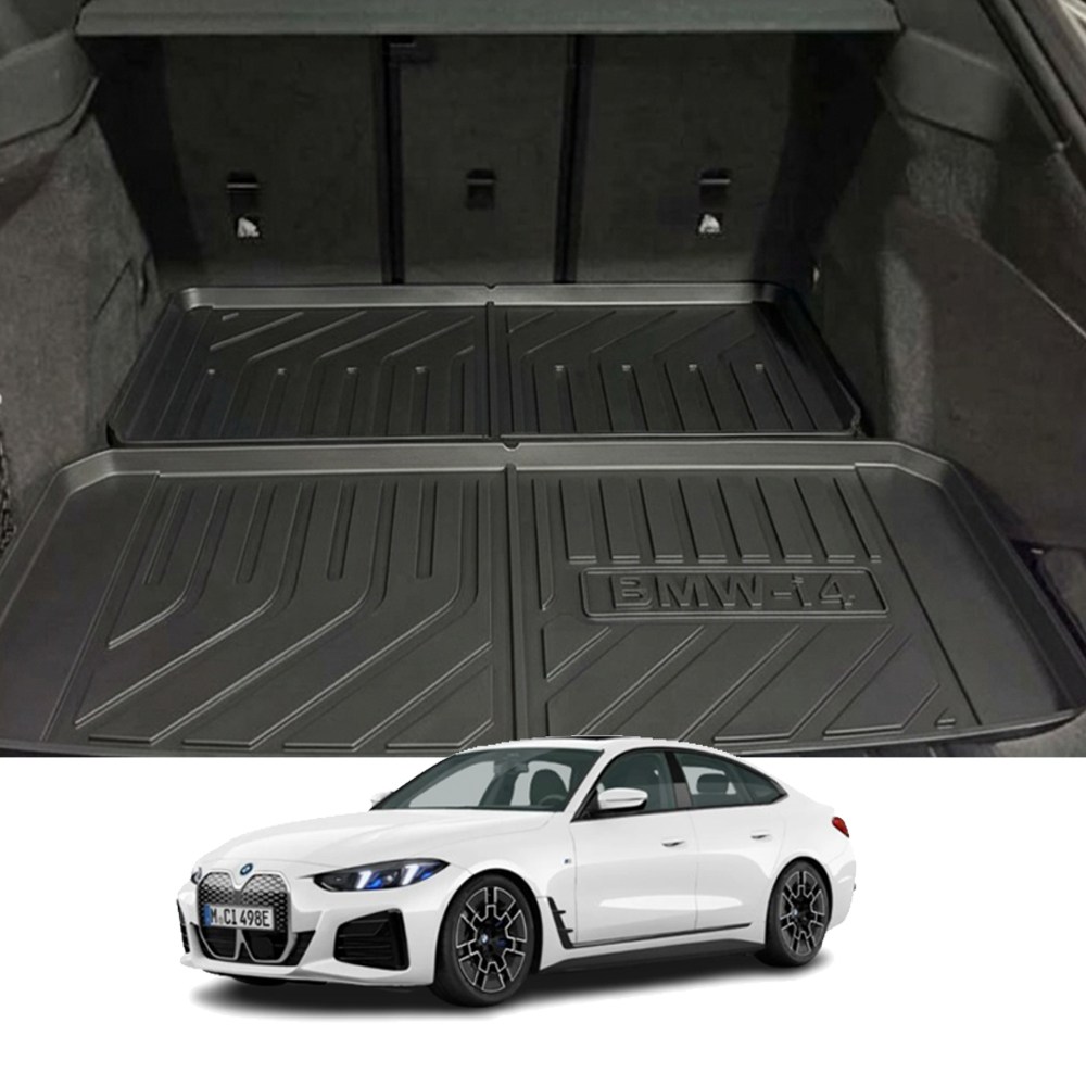 카킹즈 BMW i4(전기차) 트렁크매트 3D TPE 논슬립 카본 (22년4월이후)호환 49,000원