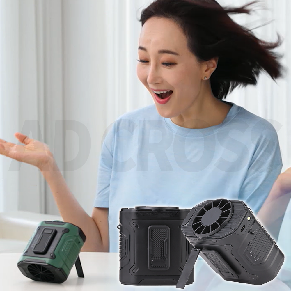 [인포벨]TV홈쇼핑정품 애드크로스 독일 아토만 태풍기 1세트 야외 골프 낚시 여름 휴대용 옷속 미니 선풍기 39,800원