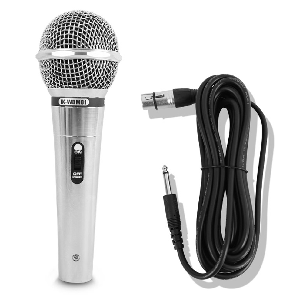 인켈 유선 고성능 다이나믹 마이크 + 연결 케이블 5m, IK-WDM01, 혼합색상 19,900원