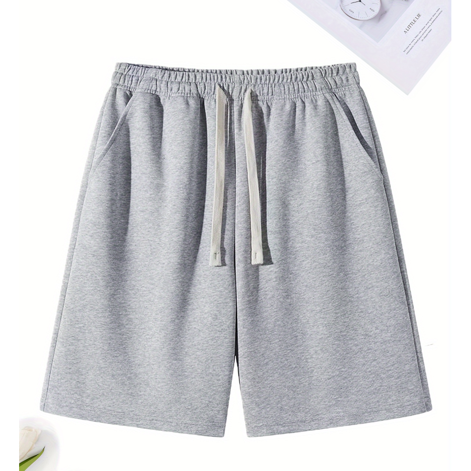 남성용 여름 캐주얼 운동 반바지 통기성 루즈핏 허리밴딩 스트레이트 핏 트레이닝 데일리 팬츠 10,900원