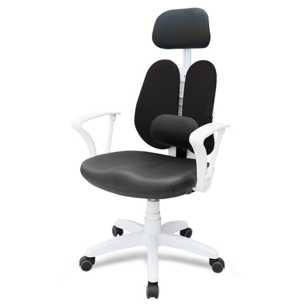 체어포커스 엔젤화이트CW 고급 요추 헤더형 인조가죽 사무용의자 57,110원