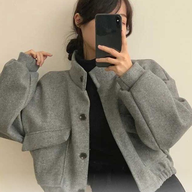 여자 주말 나들이 룩 검정 크롭 숏 겨울 방풍 아우터 바람막플리스 자켓 후드 다운 점퍼 코트 가을 하객룩 61,200원