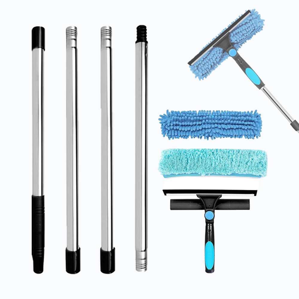 아띠꼴로 간판 청소 유리창 닦이 창문 외벽 청소도구 장대, 1세트 16,500원