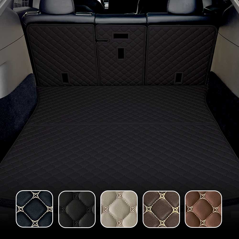 트레보 차량 맞춤 고급 퀼팅 가죽 트렁크매트 2025 테슬라 모델Y 주니퍼 전용 등커버 + 트렁크매트 세트 (구형 모델Y 호환불가) 52,000원