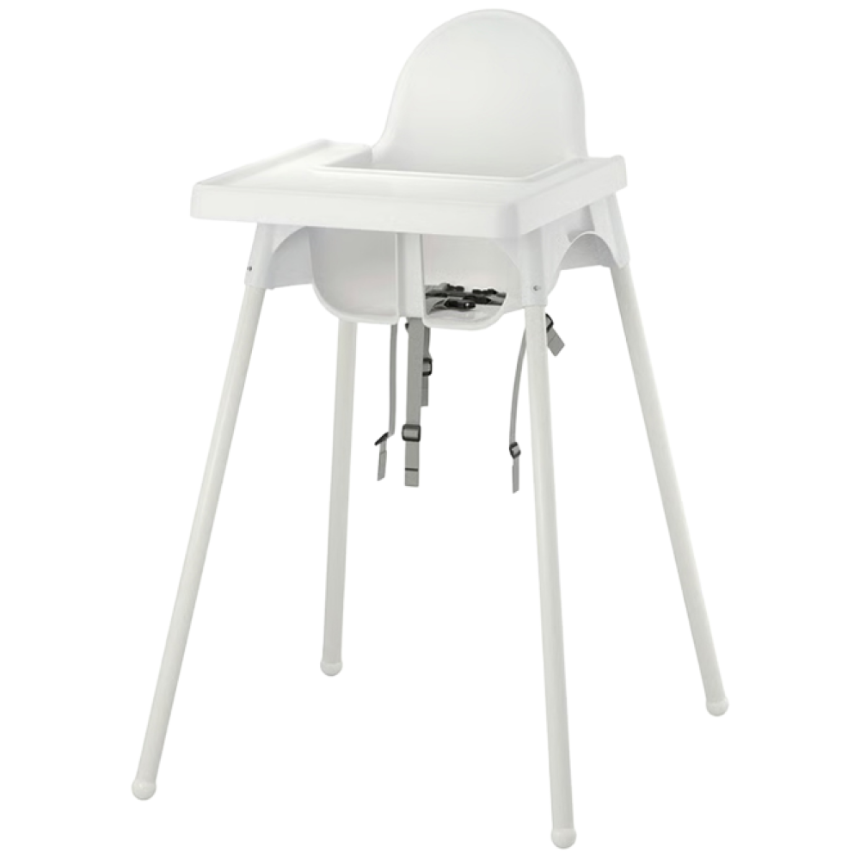 이케아 ANTILOP 안틸로프 유아용의자+트레이 화이트/화이트 595.975.16, 화이트 37,000원