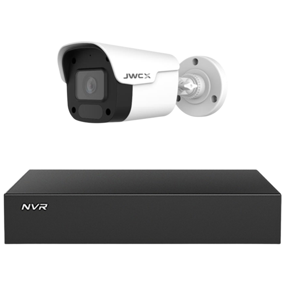 JWC X시리즈 CCTV 세트 IP 네트워크 200만화소 4채널 자가설치 패키지 HDD미포함 136,400원