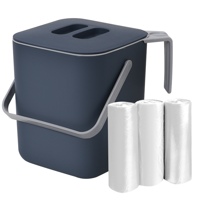 네이쳐리빙 모노블 음식물 쓰레기통 3L + 퓨어롤 비닐봉투 90p 10,800원