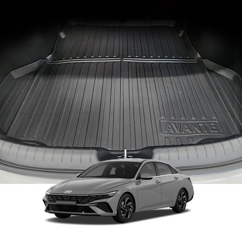 카킹즈 더뉴아반떼CN7 트렁크매트 TPE 카본 논슬립 3D (호환) 48,000원