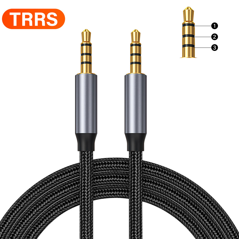 CO2 모니터 금도금 3 5mm ~ 잭 TRS/TRRS 3/4 극 Aux 케이블 휴대폰 헤드셋 용 자동차 음악 HIFI 스테레오 사운드 오디오 커넥터 9,200원