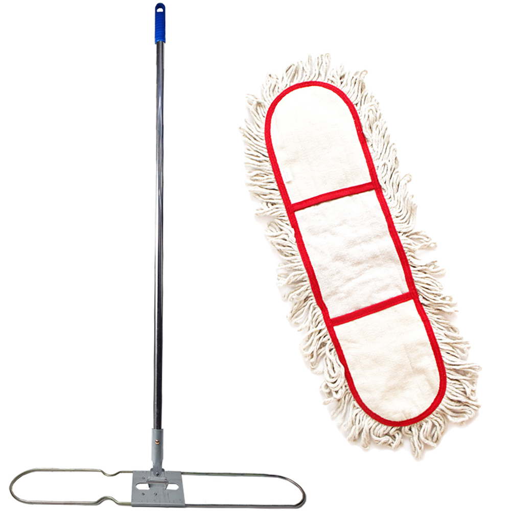 월드크린 리스킹 물걸레 백색 90cm + 판 + 스텐자루, 1세트 15,460원