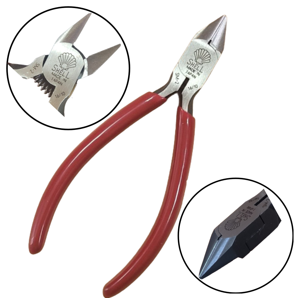 SHELL 일제 강력니퍼 115MM 전선 철사 동선 컷팅 니퍼 4.5인치 (SM-2) 쉘, 1개 18,000원