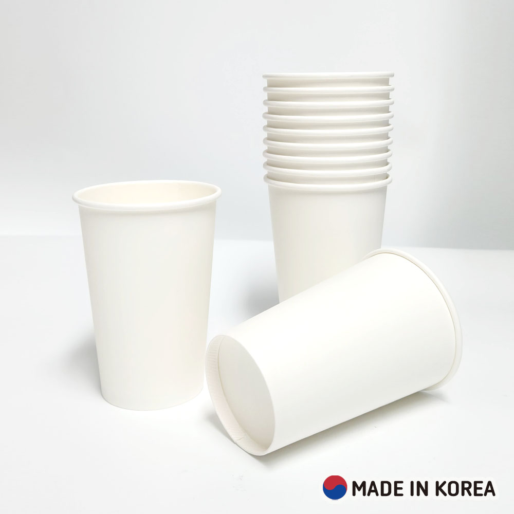 대성 천연펄프 13온스 무지종이컵 두꺼운종이컵, 50개 5,500원