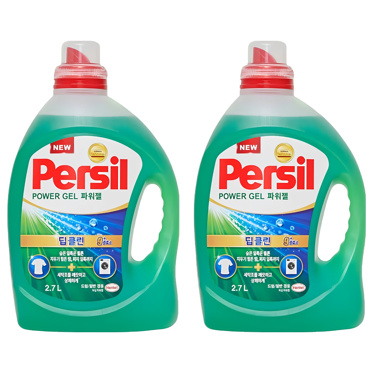 퍼실 딥클린 파워젤 플러스 9중효소 겸용 액상세제 본품 22,400원