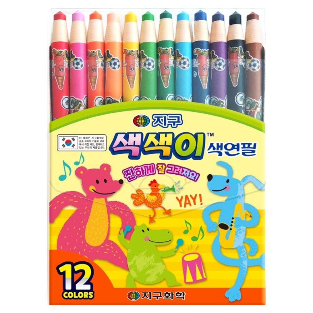 지구화학 색색이 색연필 3,390원