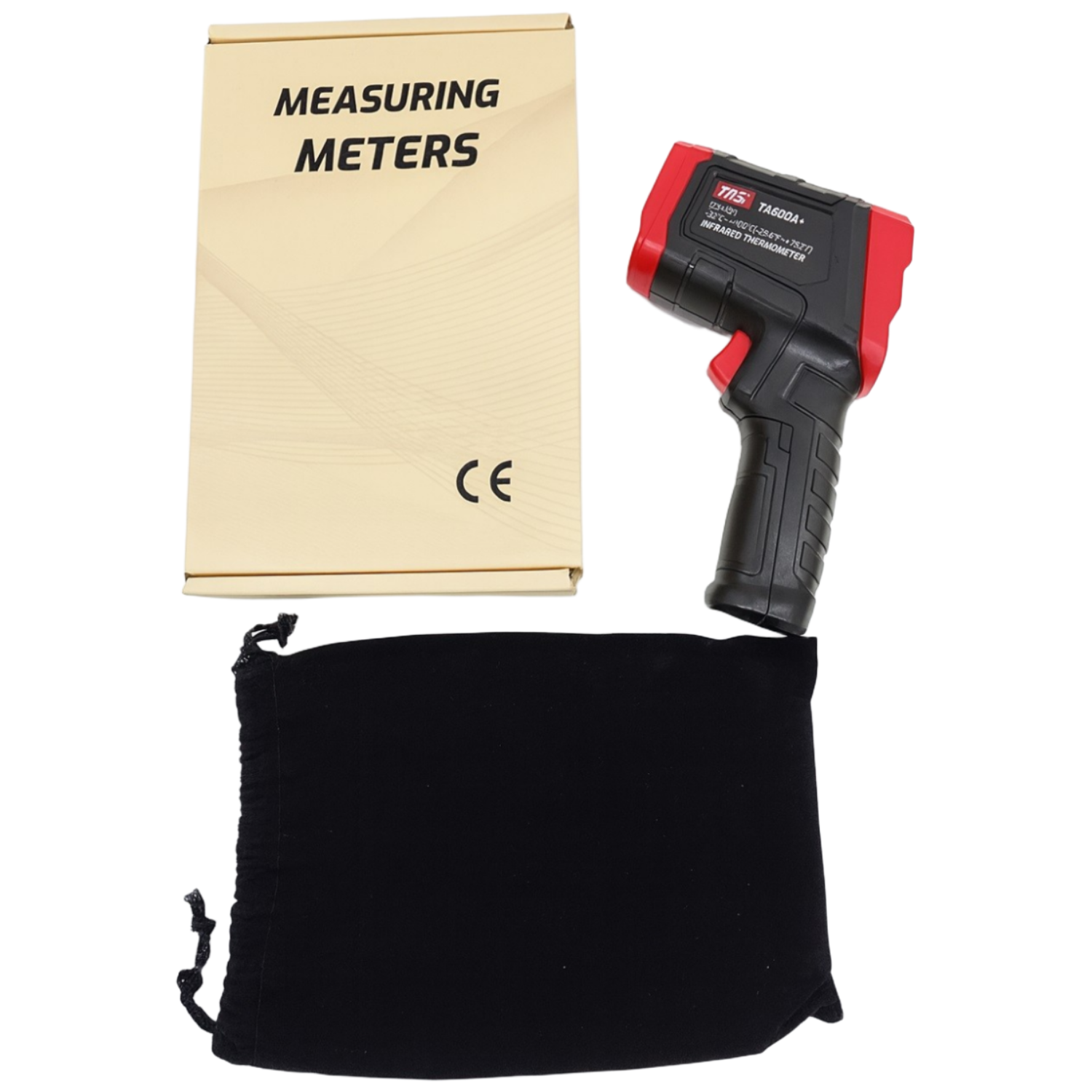 리녹 산업용 비접촉 디지털 레이저 온도계 TA600A+, 1개, 단일 12,400원