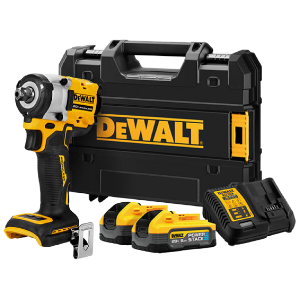 디월트 DCF922H2T 충전 임팩트 렌치 12.7mm(1/2) 파워스택 20V 5.0Ah 배터리 2개 세트 519,990원