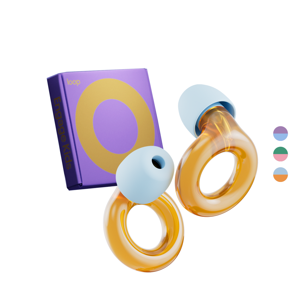 Loop 룹 이어플러그 인게이지 키즈 2 어린이용 집중력향상 소음감소 귀마개 오션오렌지, 1개, 1개입 50,400원