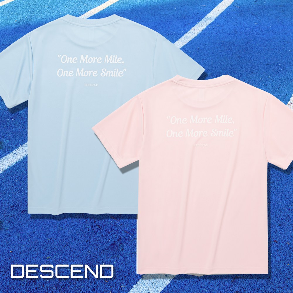 [1+1] 디센드 2종세트 시원한 쿨론 반팔티 선데이로고 운동 러닝 헬스 티셔츠 드라이 남자 반팔티 여성 티셔츠 32,600원