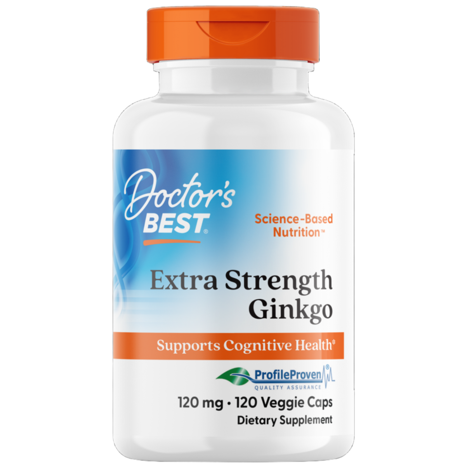 Doctors Best Extra Strength 닥터스베스트 징코 빌로바 120mg veggie caps 은행나무, 120정, 1개 19,190원