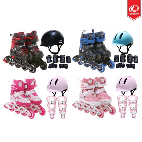 랜드웨이 마운트 아동용 인라인스케이트 풀세트/인라인 세트 112,500원