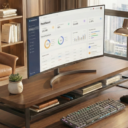 100cm 인테리어 철제 모니터 받침대 컴퓨터 슬라이딩 수납 거치대 키보드 수납 선반 뚱스몰, SQ15 / 100cm받침대 / 블랙 33,590원