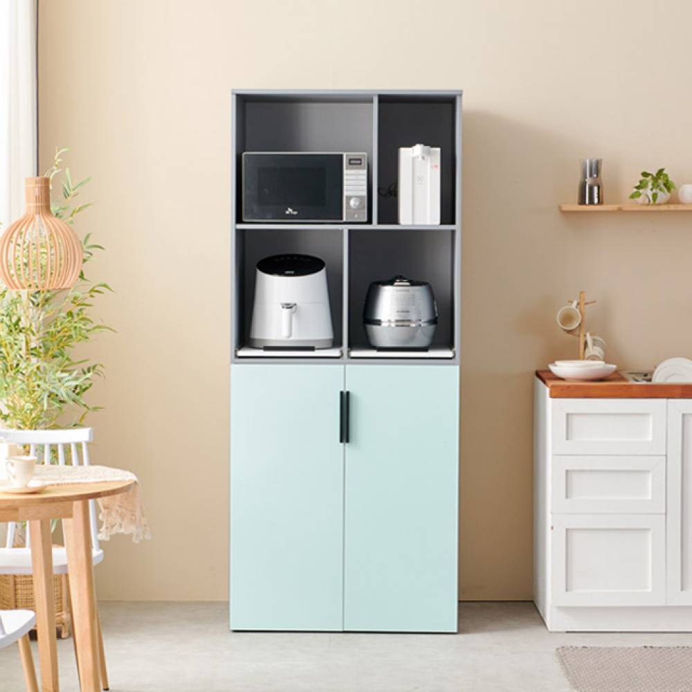 C3392 광폭 냉장고형 하부 2도어 수납장 800 5colors 285,200원