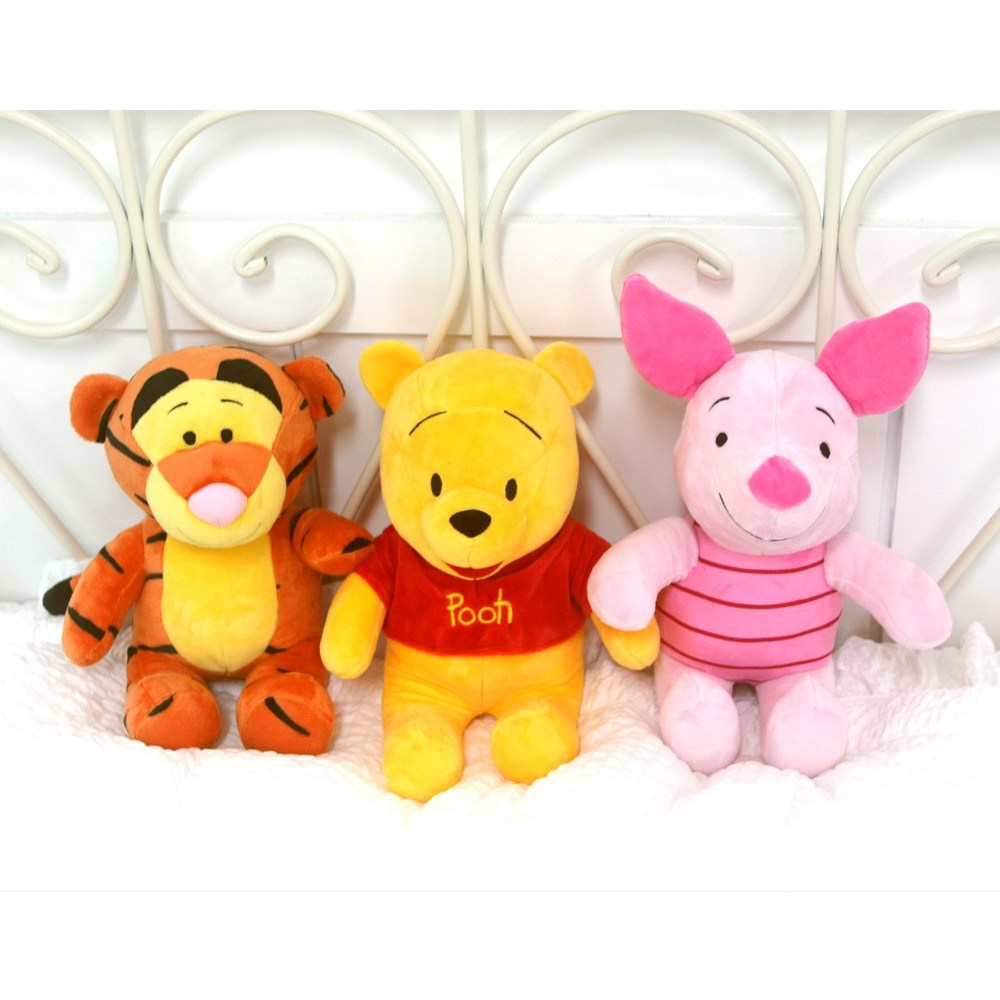 푸 푸우 시팅 25cm 애착 인형 귀여운 디즈니 곰돌이 인형 11,300원