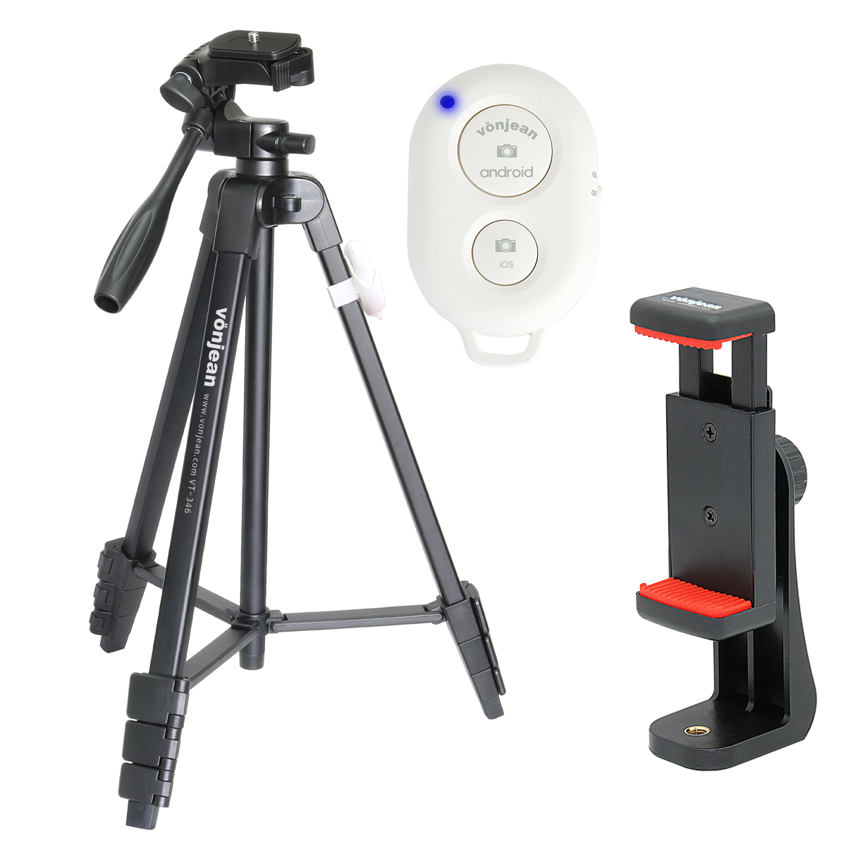 본젠 3way 스마트폰 카메라 삼각대 세트, VT-346M, 1개 30,620원