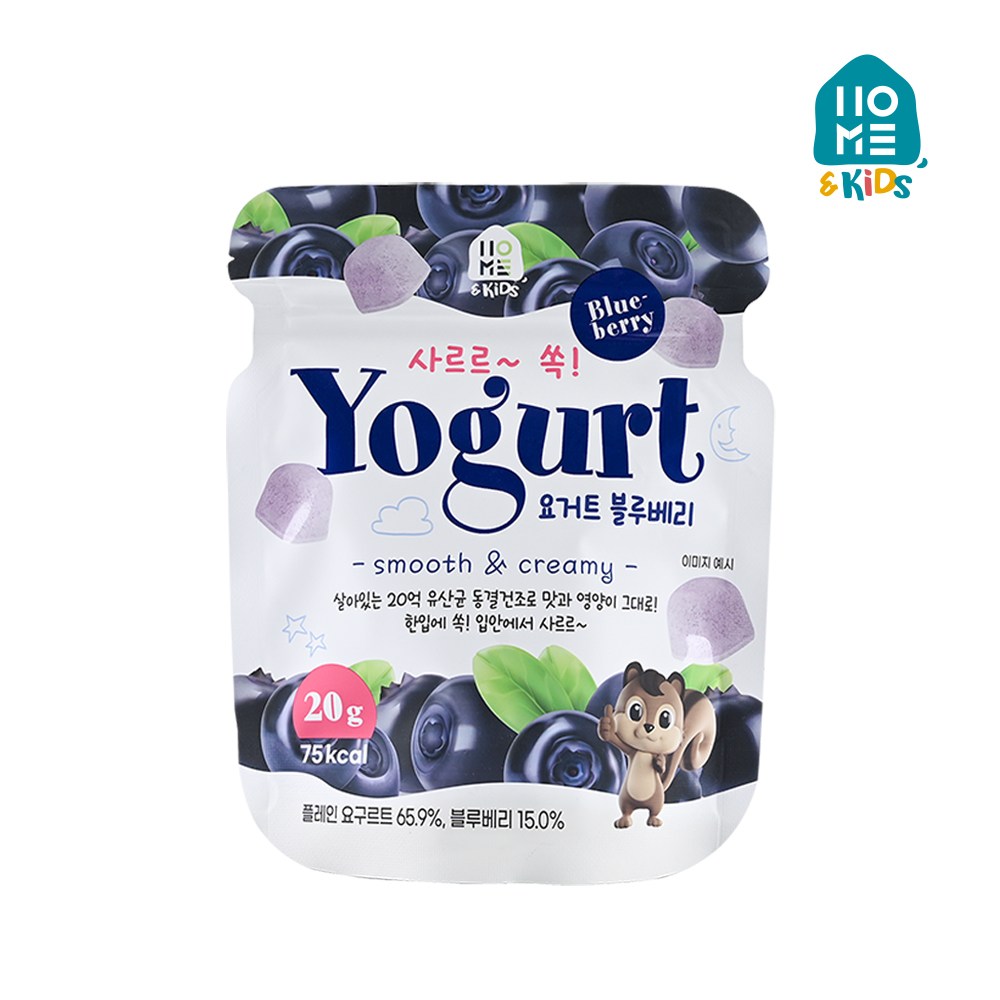 홈앤키즈 사르르쏙 요거트 20g, 20g, 1개, 플레인맛 3,410원