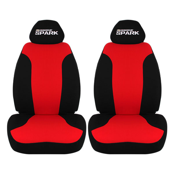 카이프 쉐보레 스파크 전용 패션시트 앞좌석, 레드, 2개 35,850원