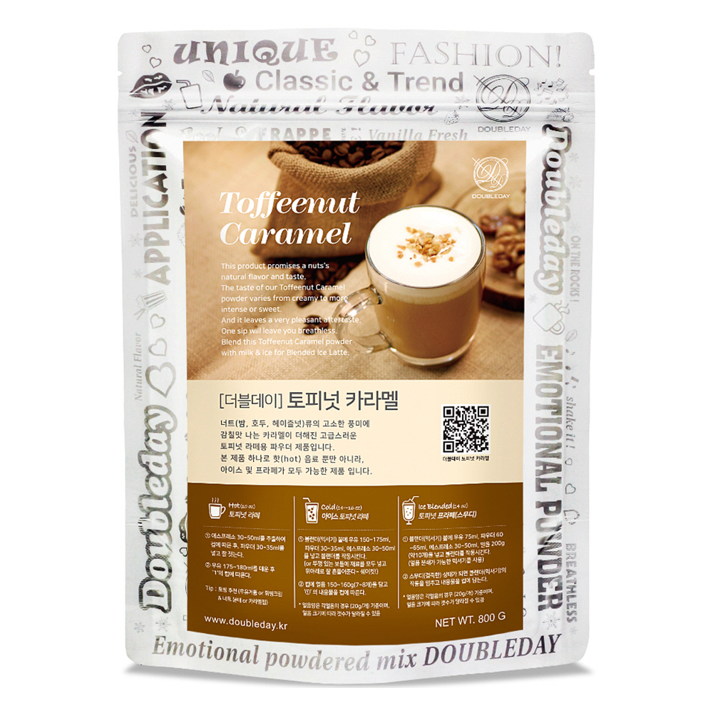 더블데이 토피넛 카라멜 라떼 파우더, 800g, 1개 15,030원