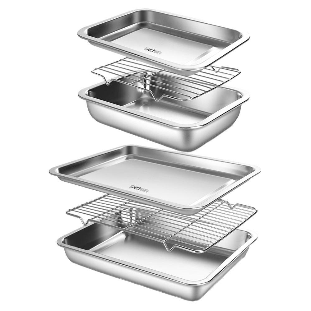 키친아트 연마제 없는 스텐 사각트레이 2종 35,000원