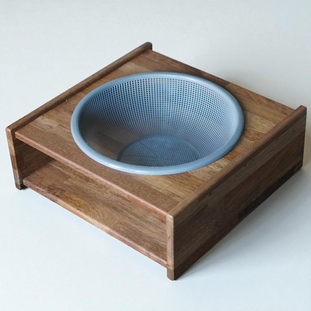 고양이 숨숨집 원목 바구니 하우스 캣 바스켓 통풍 소쿠리 침대 맞춤제작 소우드, 멀바우, 1개 116,900원