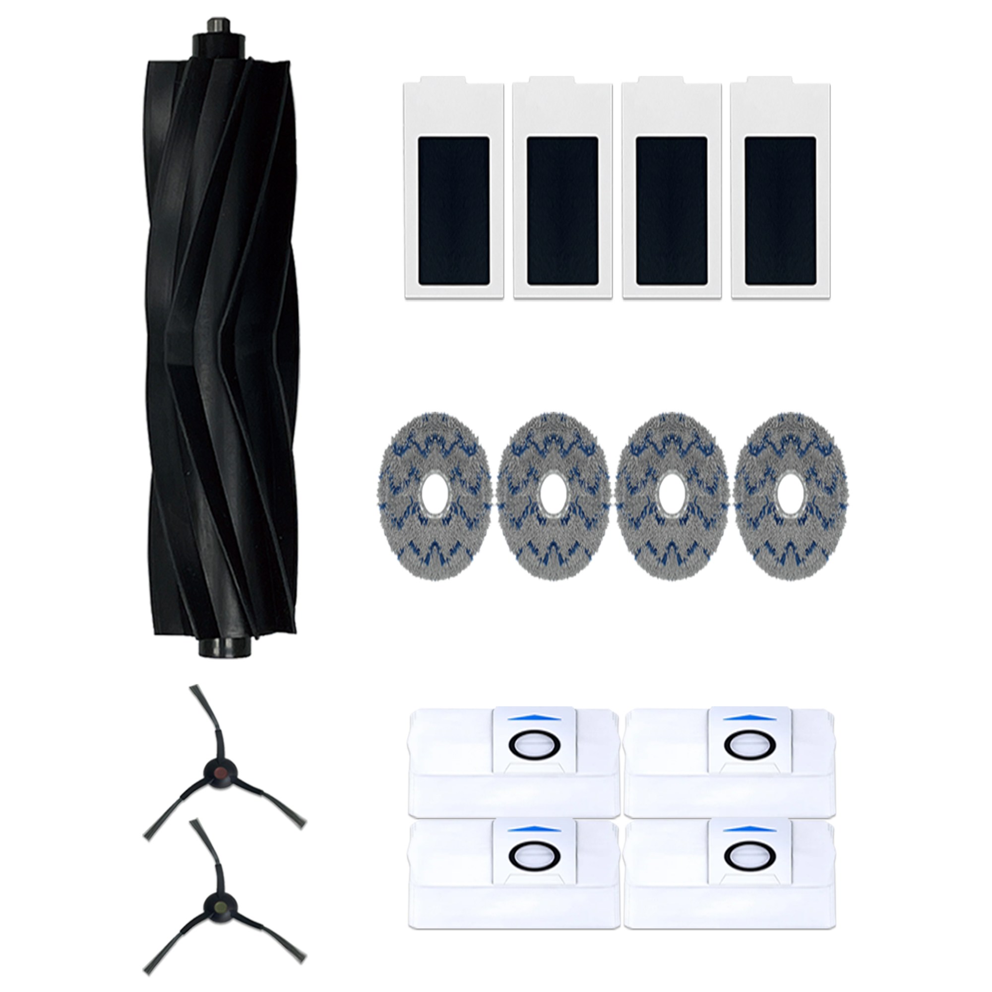 올데이컴퍼니 에코백스 디봇 T20 옴니 호환 로봇청소기 소모품 물걸레 더스트백 사이드 브러쉬 필터 걸레 먼지봉투 세트 17,200원