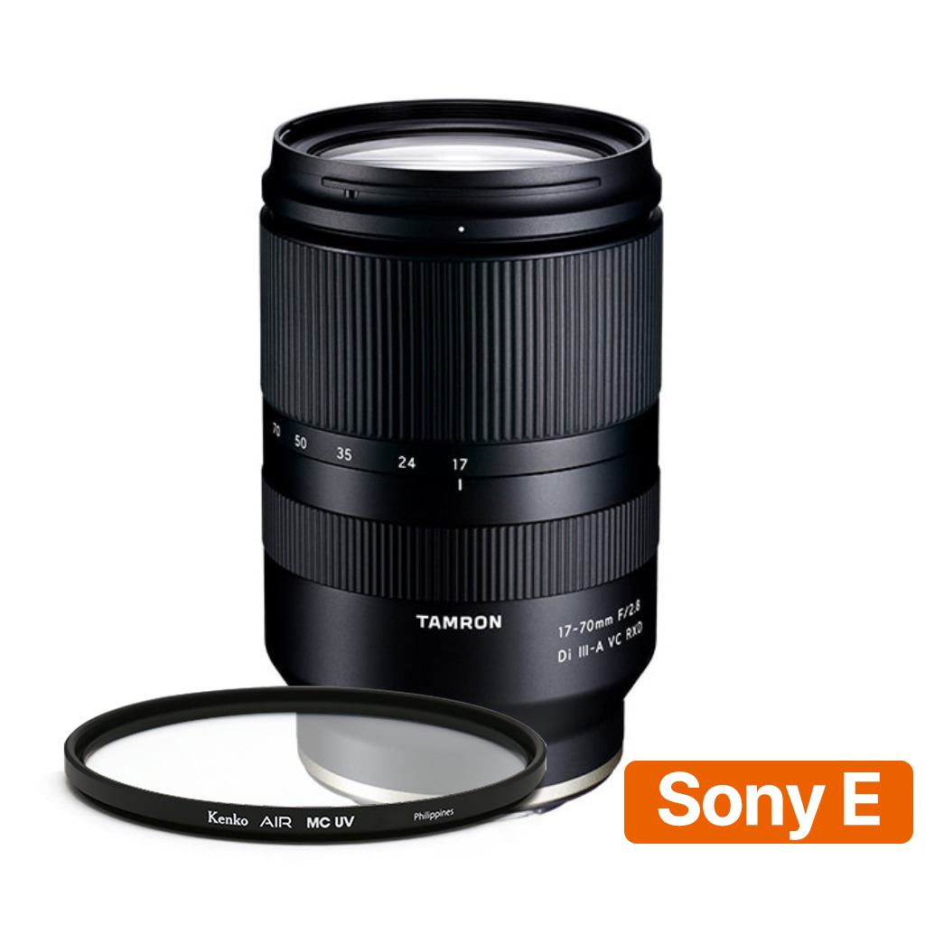 [지금사면 3년보증 + 5만P 증정] 탐론 17-70mm F/2.8 Di III-A VC RXD B070 소니E용 + 겐코 AIR MCUV 67mm 필터, 탐론 B070E + AIR MCUV 67mm 909,000원