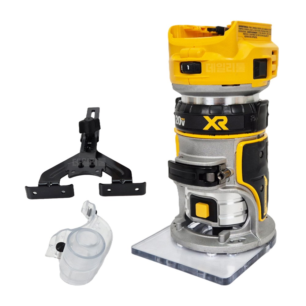 디월트 18V 충전무선 목공용트리머 몸체 무선 소형루터기, 1개 270,000원