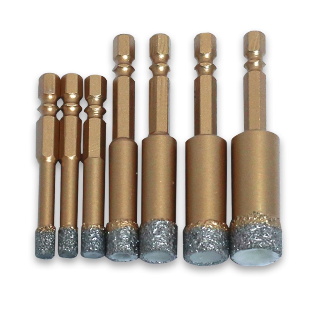 FCD 다이아몬드 융착 코어비트 6mm 타일드릴 기리 유리 도자기 포세린 타공 대리석 세라믹, 1개 4,500원